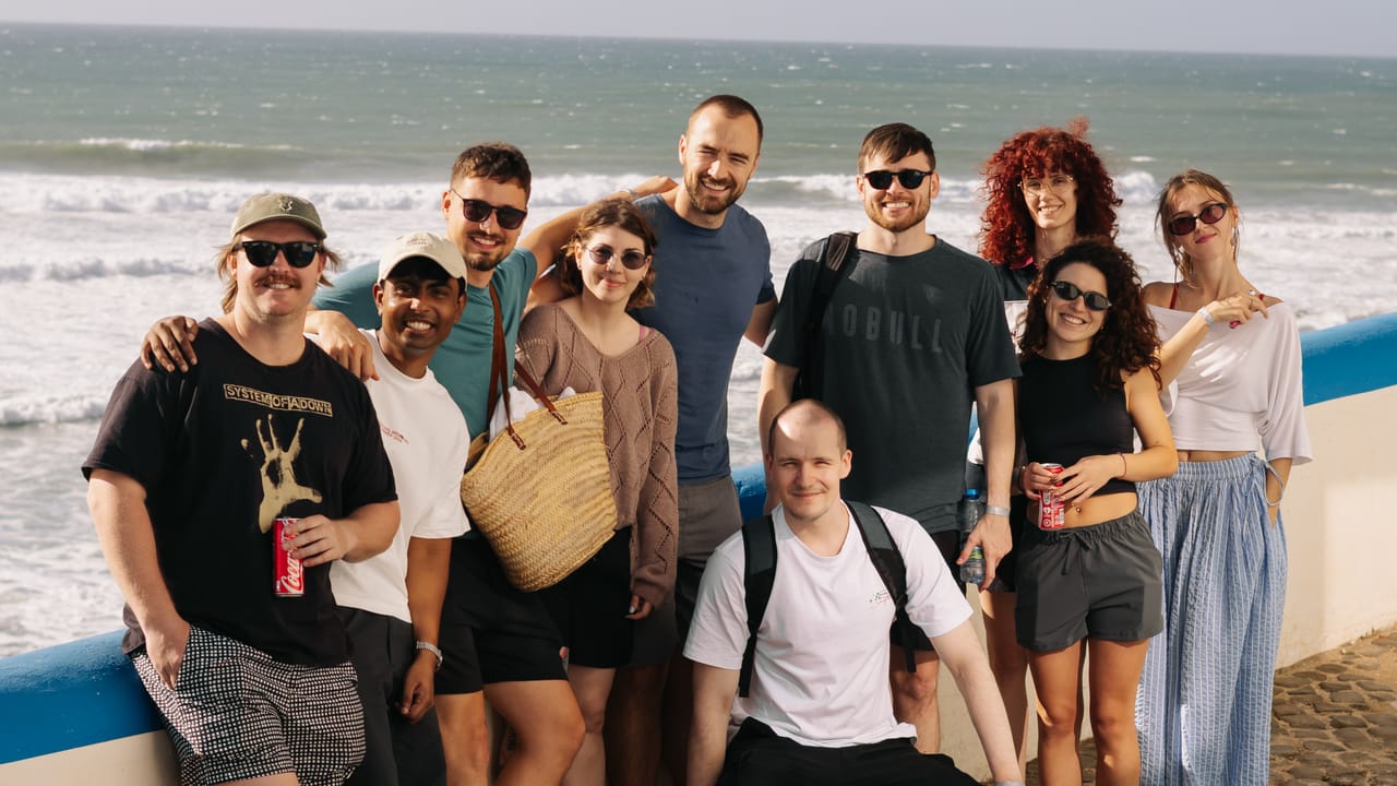Discovered Labs company offsite in Portugal, 2026